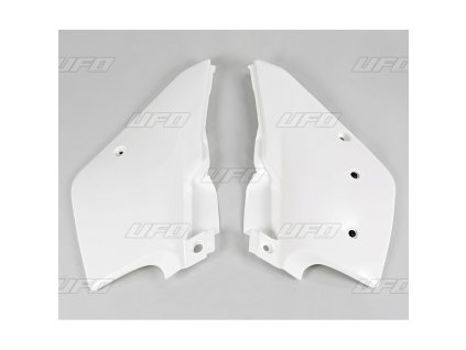 UFO Bočné tabuľky Kawasaki KDX 200 '95-'20 biele
