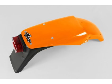 UFO Zadný blatník KTM EXC 125/250/300/360 '93-97 so svetlom oranžový
