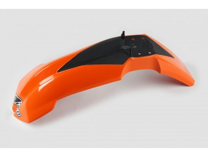 UFO Predný blatník KTM SX 65 '12-15, oranžový/čierny