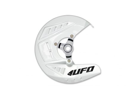 UFO Kryt brzdového kotúča KTM SX 125/150/250, EXC 125/200/250/300, SX-F/EXC-F 250/350/450 '10-14, EXC-F 500 '11-14, biely