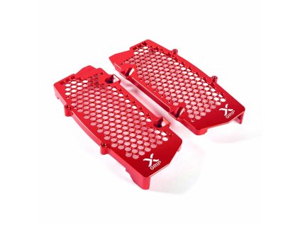 X-GRIP Kryty chladičov KTM EXC, EXC-F, Husqvarna TE/FE '20-, KTM SX/SX-F, Husqvarna TC/ FC '20-, GasGas EC/EC-F, MC/MC-F '21- červené