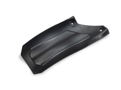 UFO Kryt zadného tlmiča KTM SX/SXF 125/250/300/350/450F TBI '23-26, EXC/EXCF 150/250/300/350/450/500 TBI '24-26 čierny