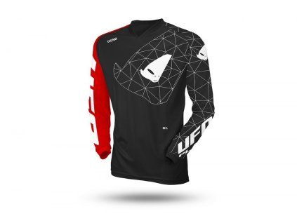 UFO Dres Tecno CROSS čierny/červený