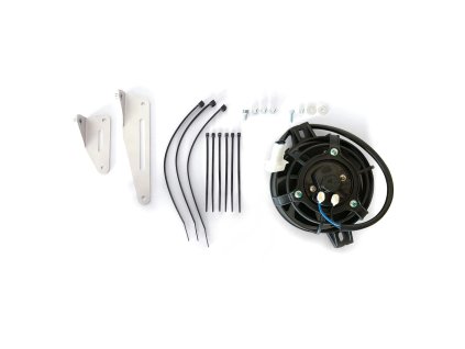 X-GRIP Kompletný ventilátor chladiča pre KTM TBI 150 / 300 (24–), EXCF (24–), Husqvarna Tei 150 / 300 (24–), FE (24–), GasGas EC 250 / 300 (24–), Ecf 250 / 300 (24–)