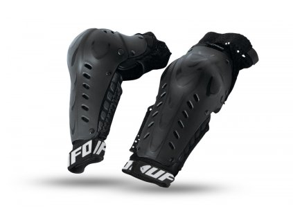 UFO Chrániče lakťov s kĺbom Kajam Elbow Guard čierne