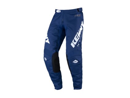 KENNY Nohavice CROSS/Enduro model Track Raw Navy modré/biele