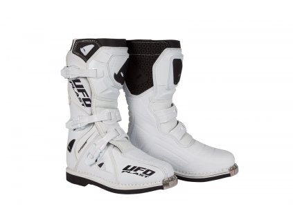 UFO Detské čižmy Typhoon CROSS / Offroad biele - 2024/2025