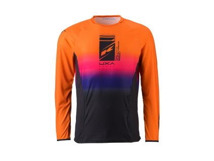 KENNY Dres CROSS/Enduro model Titanium Premium oranžový/čierny/modrý