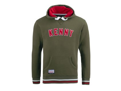 KENNY Mikina s kapucňou model Academy zelená