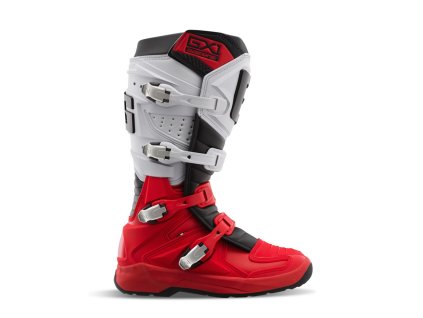 GAERNE Čižmy CROSS/Enduro model GX-1 Evo červené/biele/čierne