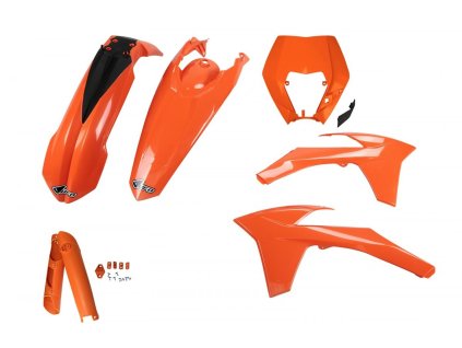 UFO Sada plastov KTM EXC/EXC-F '12-'13 oranžová