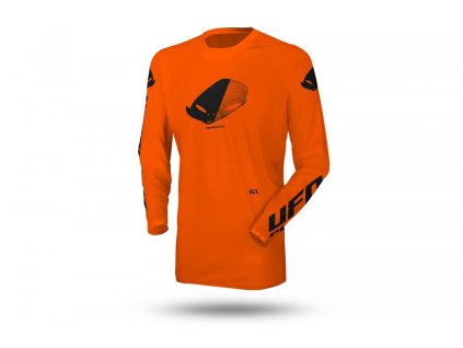 UFO Dres Slim Radial CROSS oranžový fluo