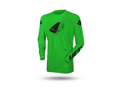 UFO Dres Radial detský CROSS zelený fluo
