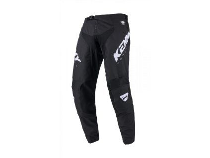 KENNY Nohavice CROSS/Enduro model Force Solid čierne/biele