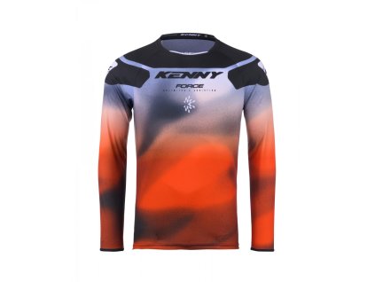 KENNY Dres CROSS/Enduro model Force Fog oranžový/čierny/sivý