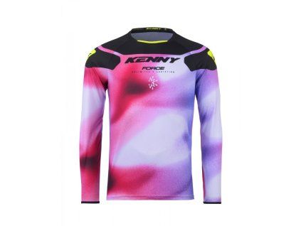 KENNY Dres CROSS/Enduro model Force Fog Neon Yellow ružový/biely/čierny