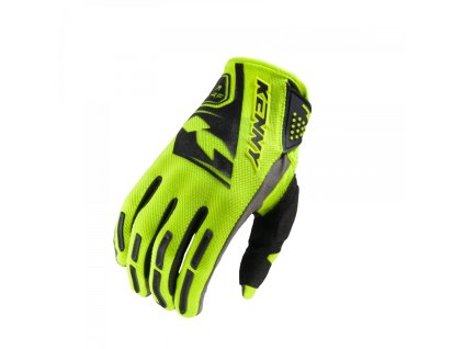 KENNY Rukavice CROSS/Enduro model Performance Neon žlté fluo/čierne