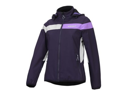 KENNY Bunda nepremokavá Softshell model Racing Woman dámska modrá/biela/fialová