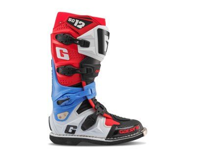GAERNE Čižmy CROSS/Enduro model SG-12 Realm červené/modré/biele/čierne