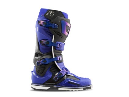 GAERNE Čižmy CROSS/Enduro model SG-22 Future Dusk modré/čierne/biele