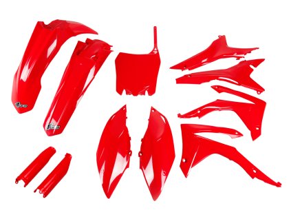 UFO Sada plastov Honda CRF 250R 14-17, CRF 450R 13-16 červená