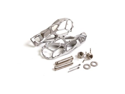 AWORKX Stupačky KTM SX / SX-F / XC / XC-F (23–), EXC / EXC-F / XC-W / XC-FW (24–), Husqvarna TC / FC / FX / TX (23–), FE / TE (24–), GasGas EC / EC-F / MC / MC-F / EX / EX-F (24–) – strieborné