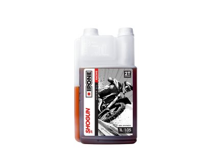 IPONE Shogun 2R olej do benzínu 2T 100 % syntetický s dávkovačom 1 L