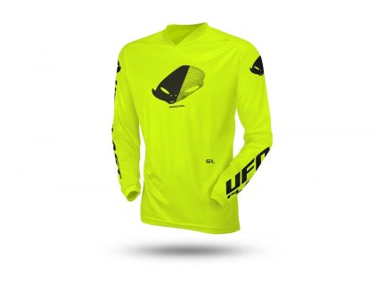UFO Detský dres Radial – žltý fluo