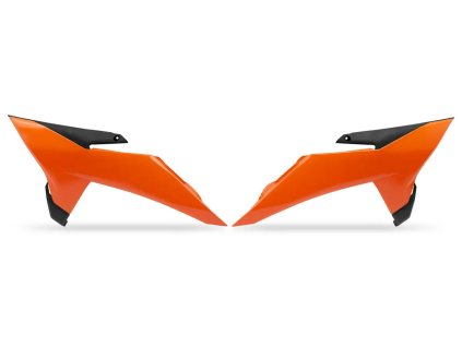 UFO Kryty chladičov KTM SX 85 '25-'26 oranžové fluo