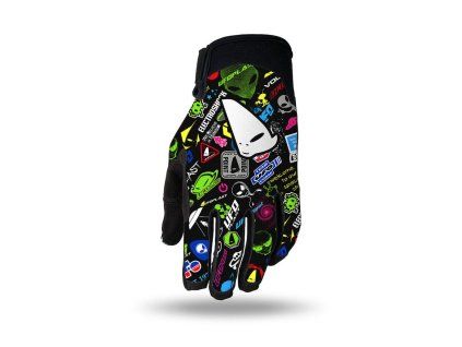 UFO Rukavice Skyline Kids Motocross čierne Ufo