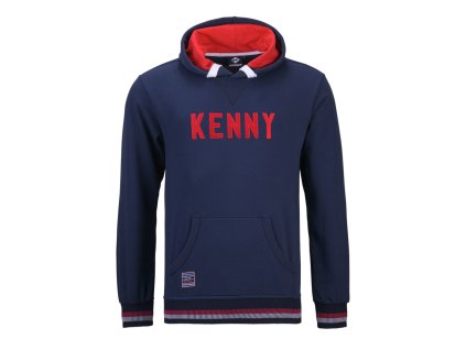 KENNY Mikina s kapucňou Suzuka modrá/červená