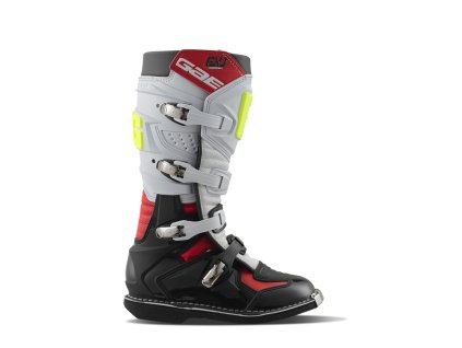 GAERNE Detské čižmy CROSS/Enduro model Gx-J Black/White/Red čierne/biele/červené