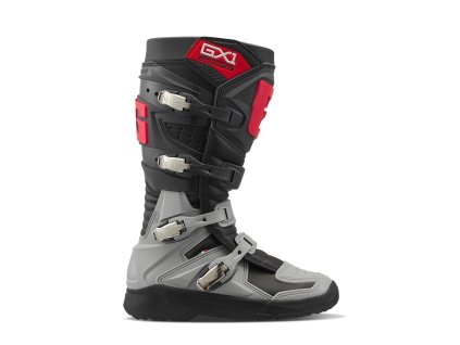 GAERNE Čižmy CROSS/Enduro model GX-1 Evo Athracite/Grey/Red antracitové/sivé/červené