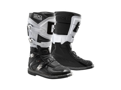 GAERNE Čižmy CROSS/Enduro model GX-1 Goodyear čierne/biele/sivé