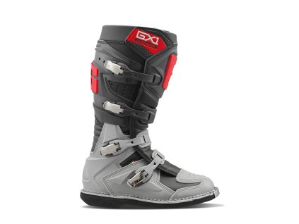GAERNE Čižmy Cross/Enduro GX-1 Goodyear – antracitové/sivé/červené
