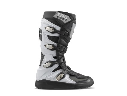 GAERNE Čižmy Cross/Enduro GX-1 Evo – čierne/biele/sivé