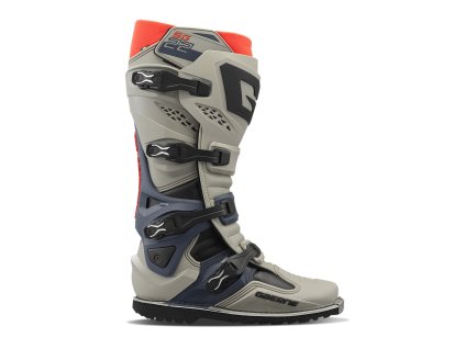 GAERNE Čižmy CROSS/Enduro model SG-22 Gore-Tex Enduro Rocky Sunset sivé/modré/oranžové