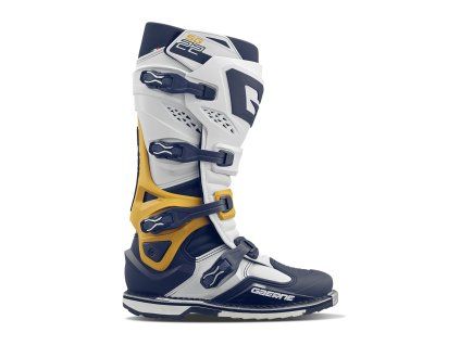 GAERNE Čižmy CROSS/Enduro model SG-22 Squadron modré/zlaté/biele