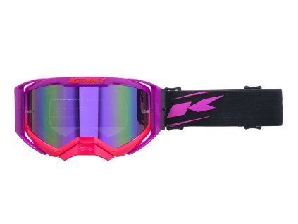 KENNY Okuliare Performance Evo 2 Purple Mirror- fialové/čierne