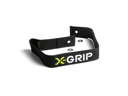 X-GRIP Ťahací popruh motocykla (zadný) KTM EXC(F), XC(F)-W,2024-> dĺžka 560-620 mm čierny