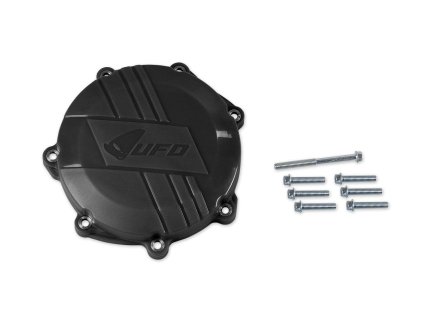 UFO Chránič krytu spojky Yamaha YZF 250 '14-'21, WRF 250 '15-'21 čierny