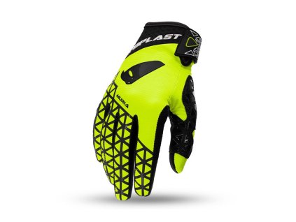 UFO Rukavice Muria CROSS žlté fluo / čierne