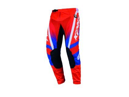KENNY Nohavice CROSS/Enduro Force Beach Orange – oranžové/modré