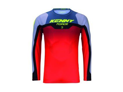 KENNY Dres CROSS/Enduro Force Beach červený/sivý