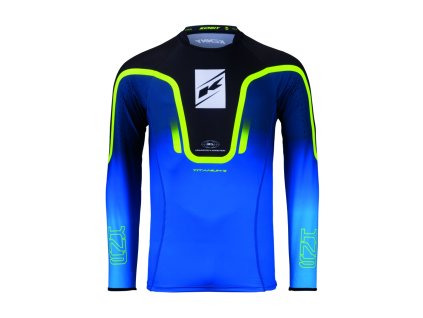 KENNY Dres CROSS/Enduro Titanium Gradient – modrý