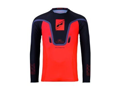 KENNY Dres CROSS/Enduro Titanium Gradient – oranžový