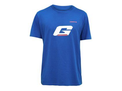 GAERNE Tričko G. Strive Hurricane – modré/biele/oranžové