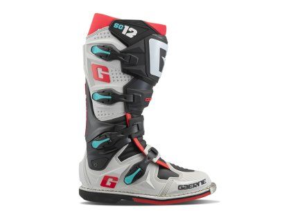 GAERNE Čižmy SG-12 Gravel – sivé/červené/modré/čierne