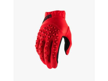100% Rukavice CROSS/Enduro Airmatic červené/čierne
