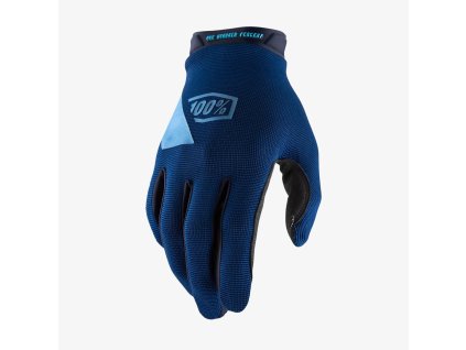 100% Rukavice CROSS/Enduro Ridecamp Navy modré